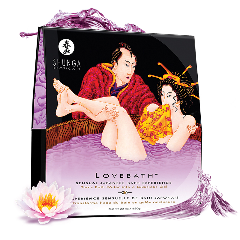 LOVEBATH - Turns bath water into a luxurious gel - Sensual Lotus