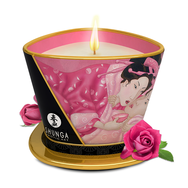 Massage Candle 170 ml / 5.7 oz - Aphrodisia / Roses