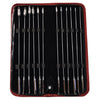 Stainless Steel 12 Piece Rosebud Dilator Set