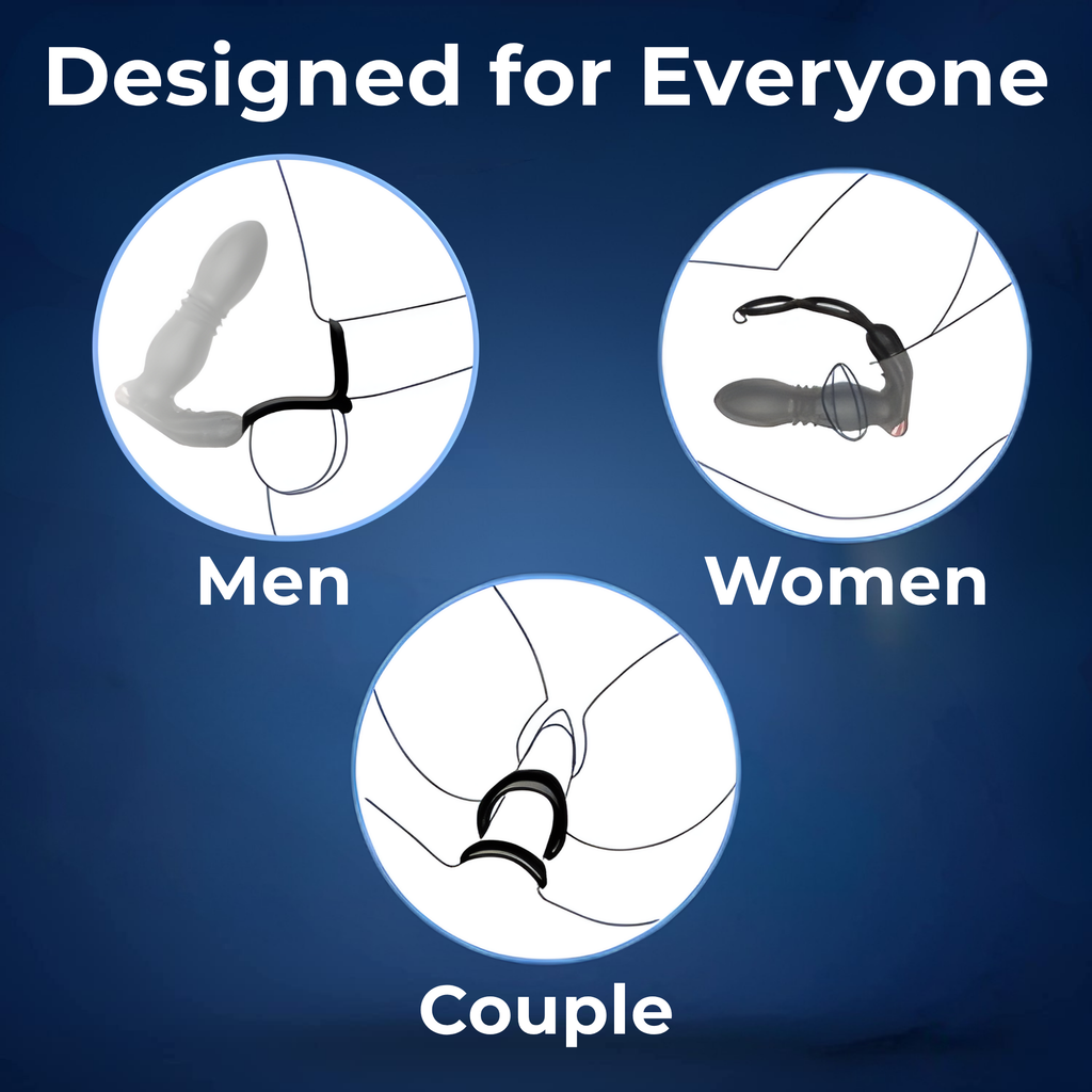 Phobos Thruster Duo-Ring Anal Vibrator