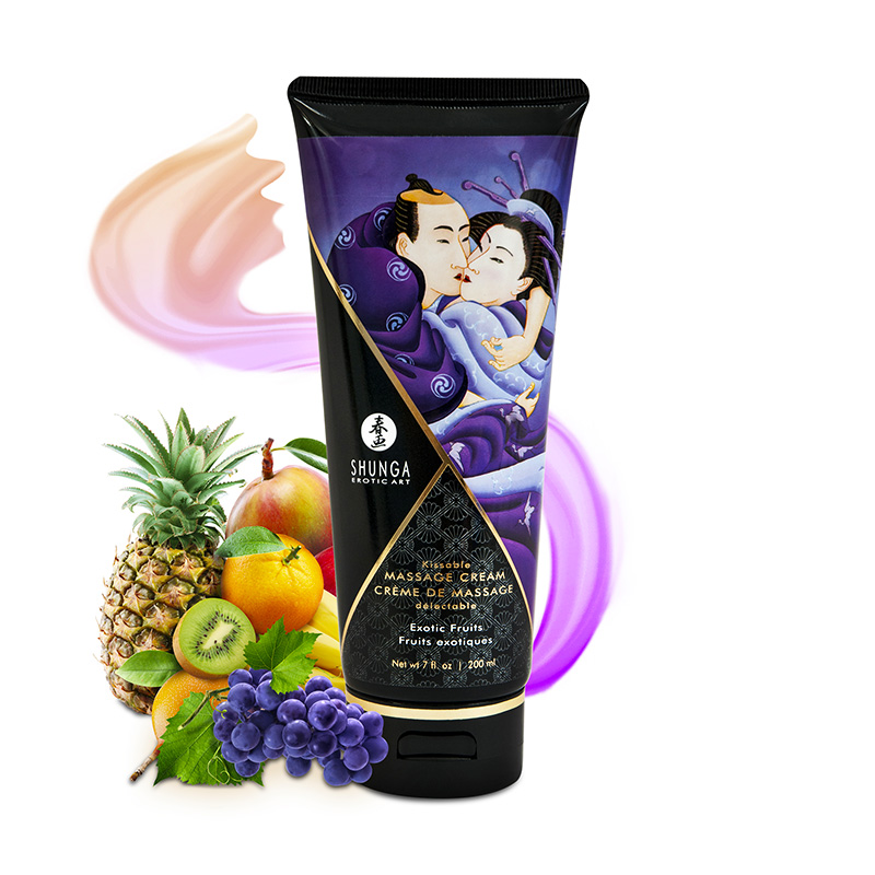 Kissable Massage Creams 200 ml/ 7 fl.oz - Exotic Fruits