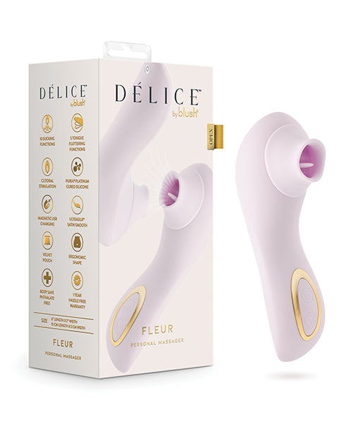 Delice Fleur Clitoral Suction Stimulator – Tongue Flutter
