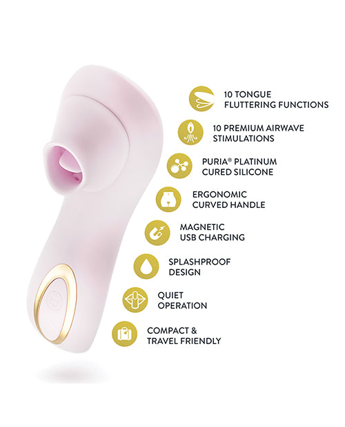 Delice Fleur Clitoral Suction Stimulator – Tongue Flutter