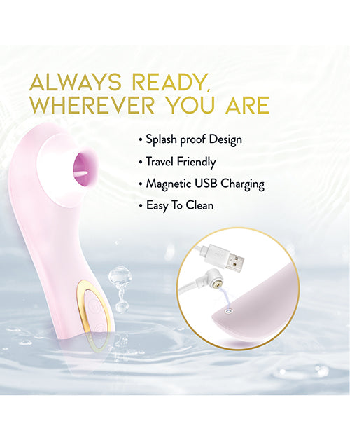 Delice Fleur Clitoral Suction Stimulator – Tongue Flutter