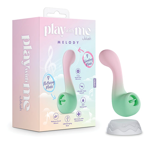 Melody Dual-Ended Vibrator — G-Spot + Flutter Tip