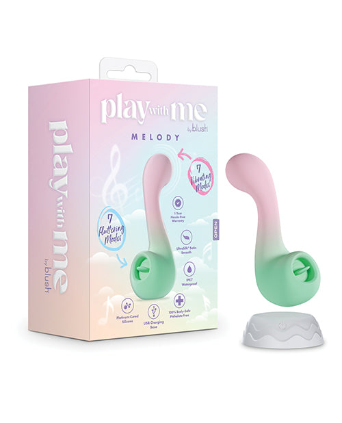 Melody Dual-Ended Vibrator — G-Spot + Flutter Tip