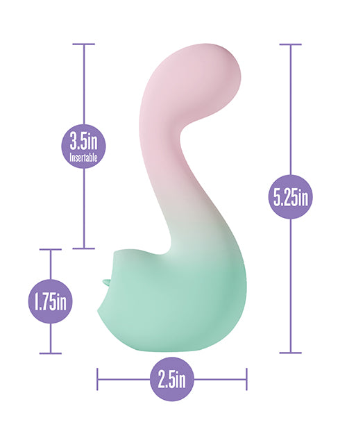 Melody Dual-Ended Vibrator — G-Spot + Flutter Tip