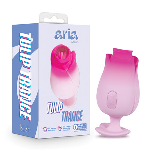 Tulip Trance Clitoral Suction Stimulator – Tongue Flutter