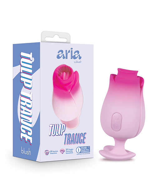 Tulip Trance Clitoral Suction Stimulator – Tongue Flutter