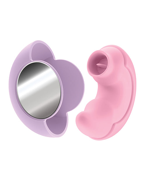 Pout & Play Dual-Stimulation Travel Vibrator