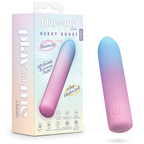 Cotton Candy Bullet Vibrator – Soft & Bendable