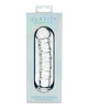 Clarity Seraphic Spiral Glass Dildo – 6.3" Textured Swirl Pleasure Wand