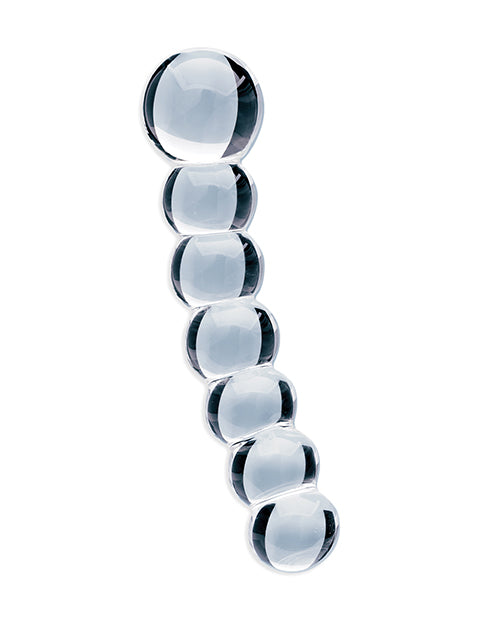 Clarity Celestial Orb Double-Ended Glass Dildo