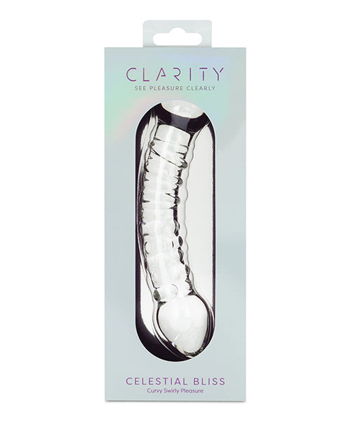 Clarity Celestial Bliss Glass Dildo (Dual-Ended)