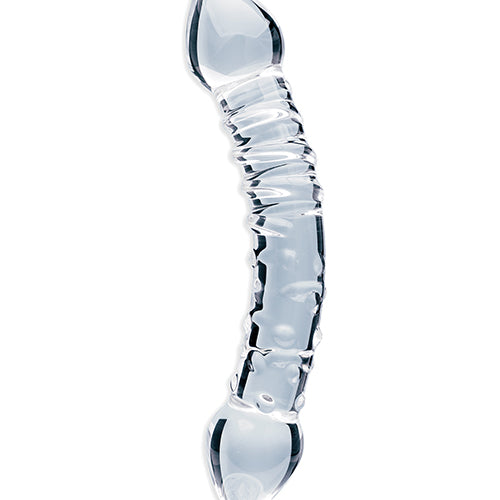 Clarity Celestial Bliss Glass Dildo (Dual-Ended)