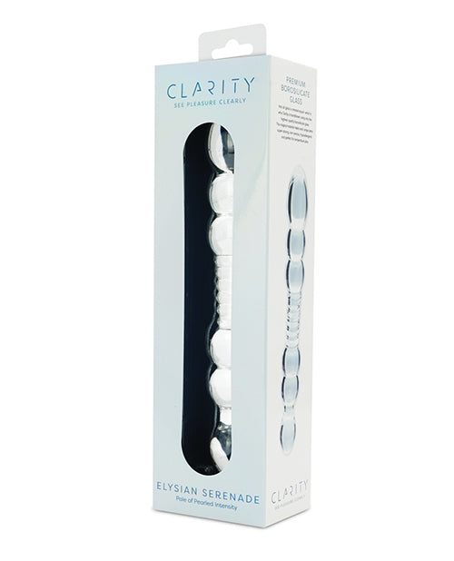 Clarity Elysian Serenade Glass Dildo (7.5")