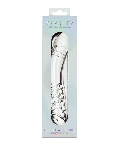 Celestial Desire 7.4" Double-Ended Glass Dildo