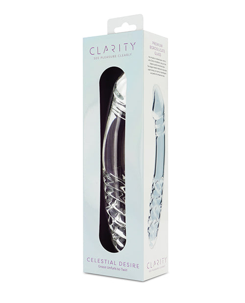 Celestial Desire 7.4" Double-Ended Glass Dildo