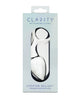 Clarity Utopian Delight Glass Plug – 3.5" Petite Tapered Glass Anal Plug