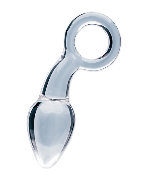 Clarity Utopian Delight Glass Plug – 3.5" Petite Tapered Glass Anal Plug