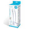 Gläs 7" Realistic Curved G-Spot Glass Dildo – Deep-Pressure Clear Wand