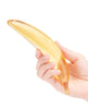Gläs Banana Joy 7" Glass Dildo – Curved Banana-Shaped Pleasure Wand