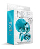 Nixie Metal Butt Plug Set – Blue Pom Pom & Jewel Inlaid