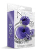 Nixie Metal Butt Plug & Fur Cuffs Set – Purple Metallic