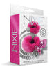 Nixie Metal Butt Plug & Fur Cuffs Set – Pink Metallic
