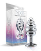 Nixie Honey Dipper Large Metal Butt Plug – Rainbow Jewel