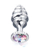Nixie Honey Dipper Large Metal Butt Plug – Rainbow Jewel