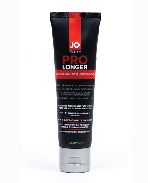 JO Prolonger Gel - Benzocaine Free Desensitizer 2oz