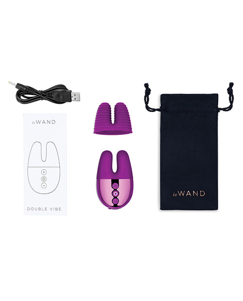 Le Wand Double Vibe — Dual-Motor Clitoral Vibrator