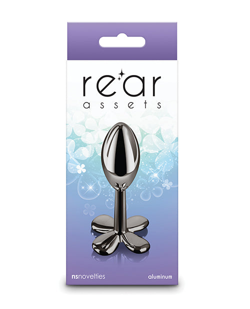 Rear Assets Clover Gunmetal Butt Plug – NS Novelties