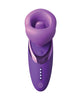 Pleasure Sucker Clitoral Suction Vibrator (Purple)
