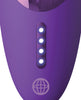 Pleasure Sucker Clitoral Suction Vibrator (Purple)