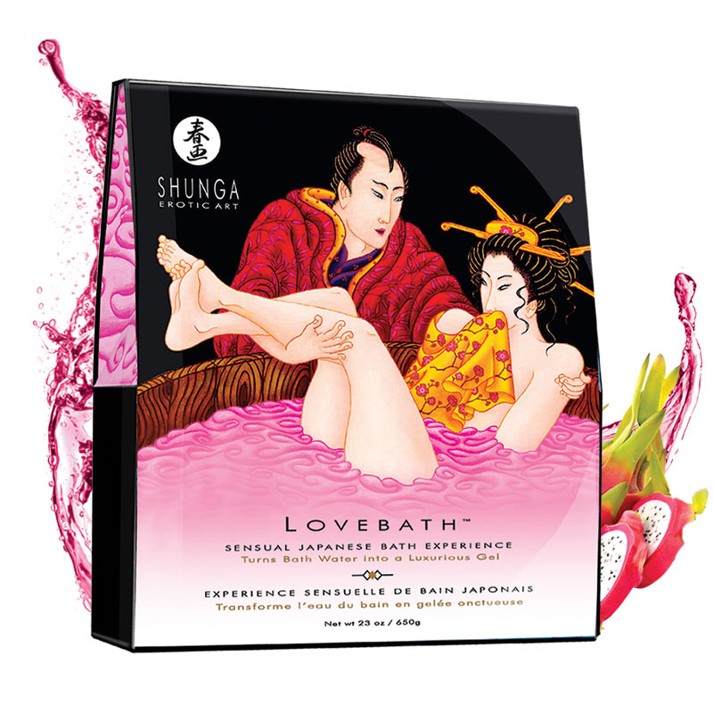 LOVEBATH - Turns bath water into a luxurious gel - Dragon Fruit