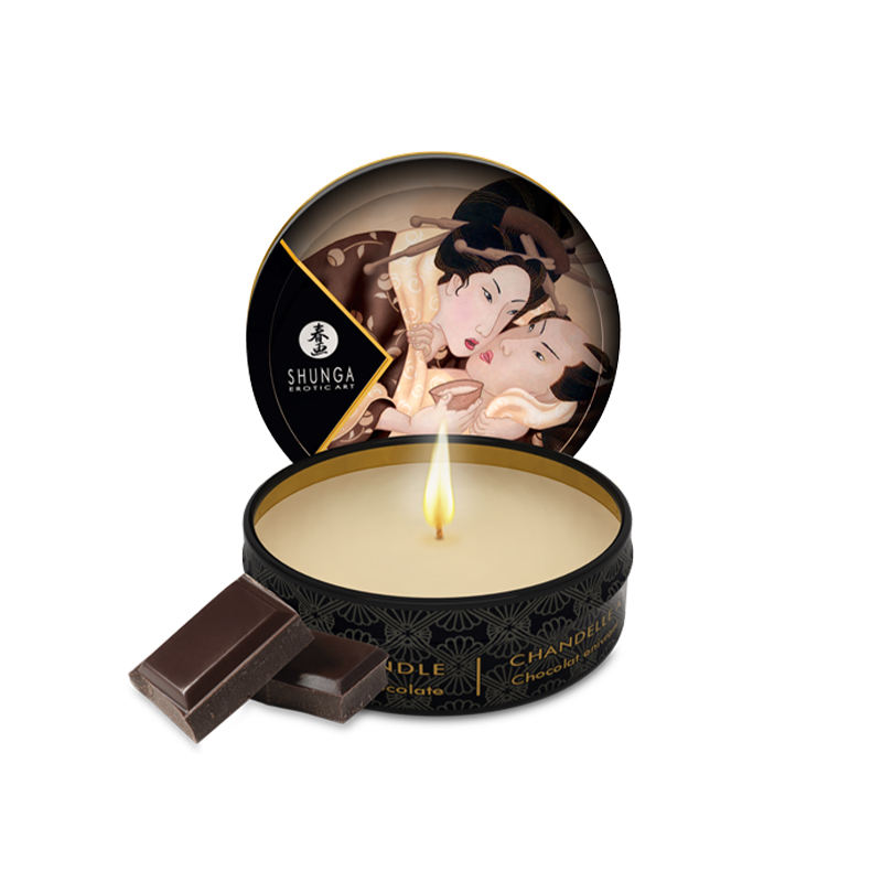 Mini Massage Candle 30 ml / 1 oz - Excitation / Intoxicating Choc.