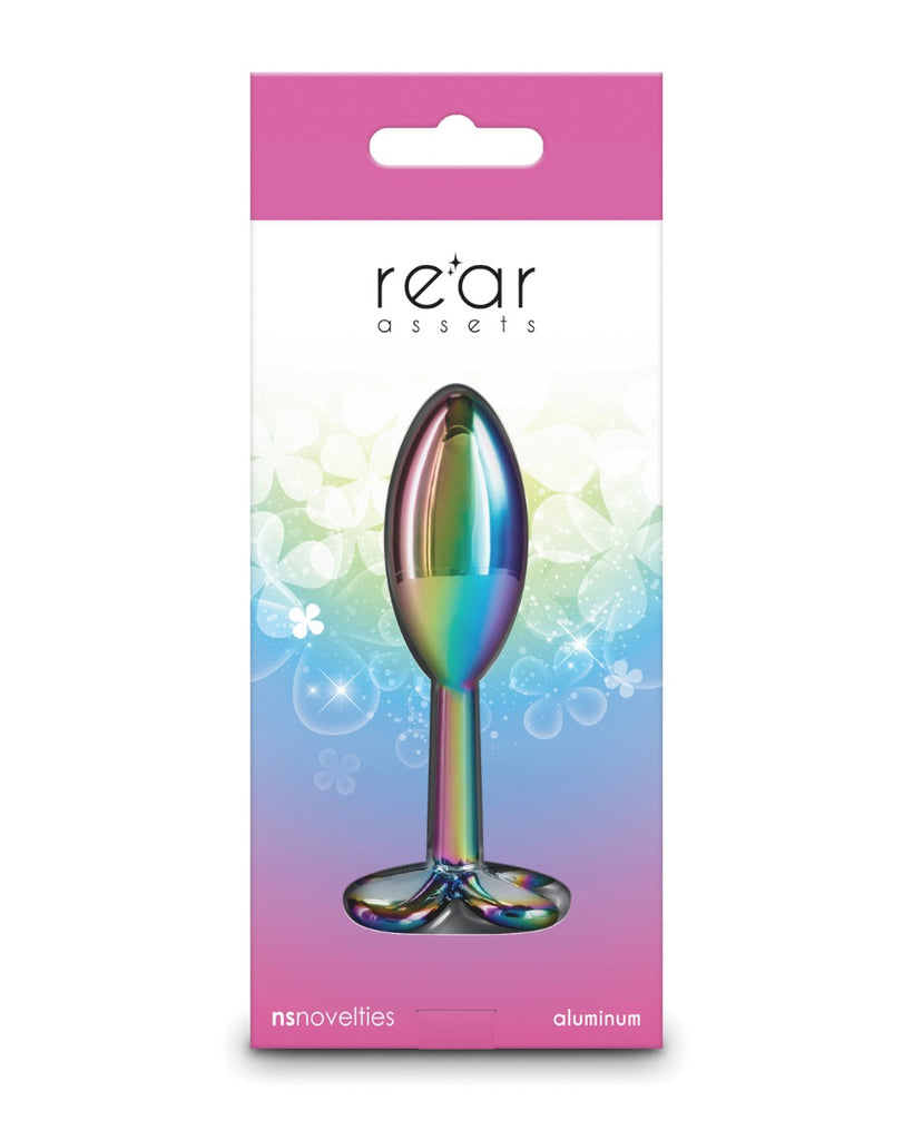 Rear Assets Clover Multicolor Butt Plug – NS Novelties