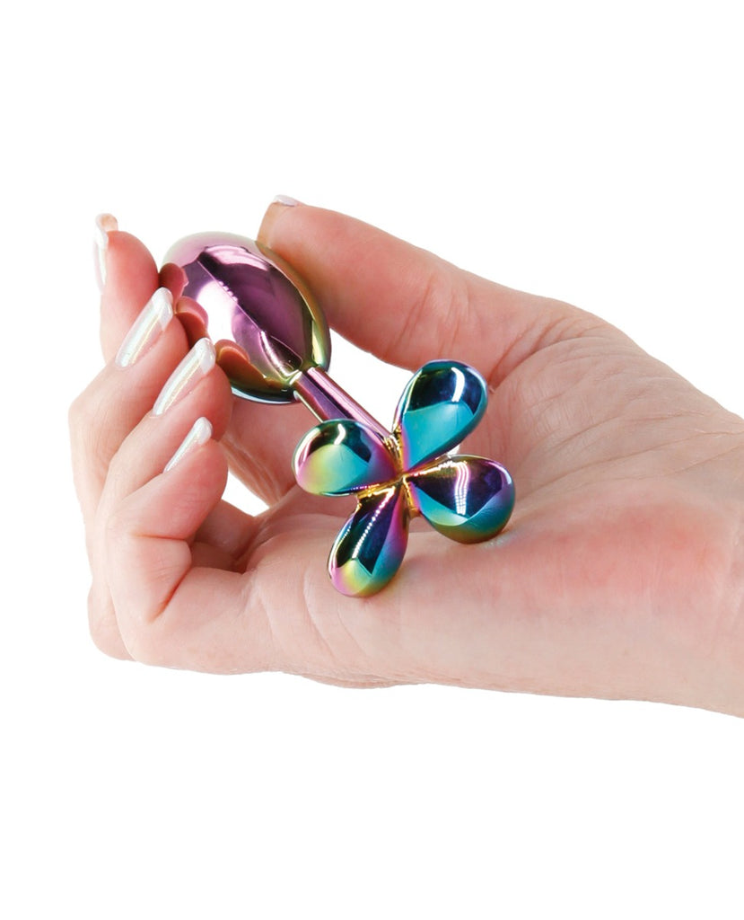 Rear Assets Clover Multicolor Butt Plug – NS Novelties
